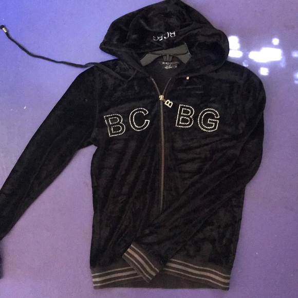 BCBG Velvet Track Suit - Picture 1 of 3